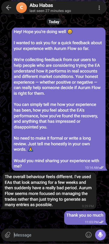 Aurum Flow member review 10