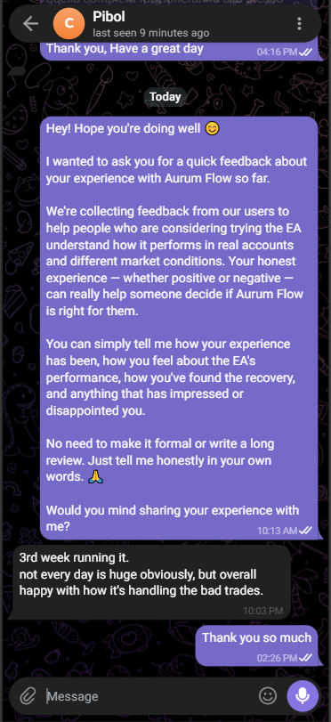 Aurum Flow member review 4