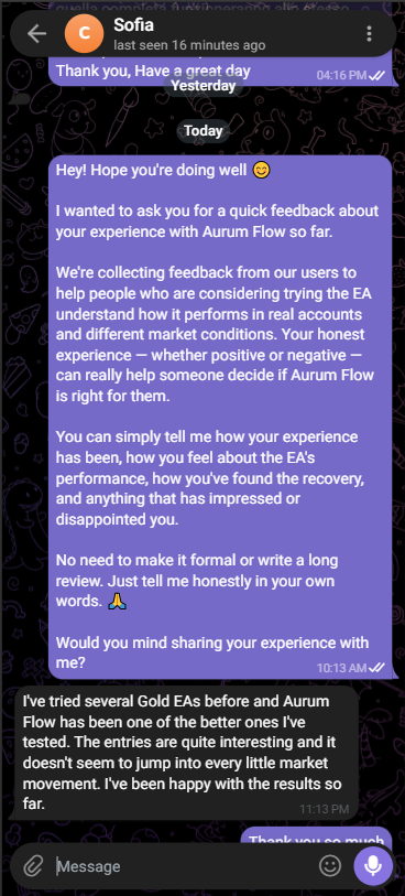Aurum Flow member review 6