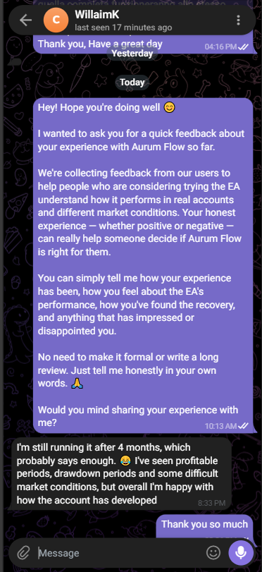 Aurum Flow member review 7